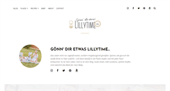 Desktop Screenshot of lillytime.com